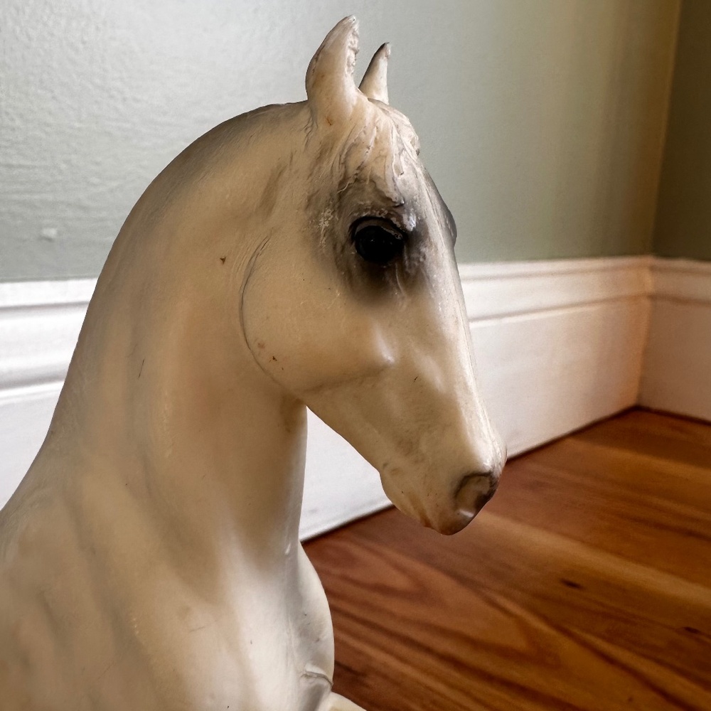 Vintage Breyer Rearing Lipizzan Stallion Alabaster #620 7.5" - Picture 3 of 14